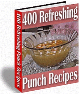 Product picture 400 Refreshing Punch Recipes